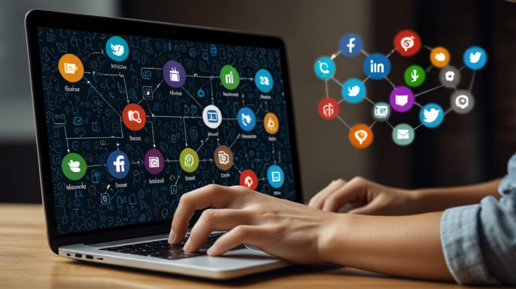 Can I Do Freelancing With a Job? Freelancer building online presence with website and social media