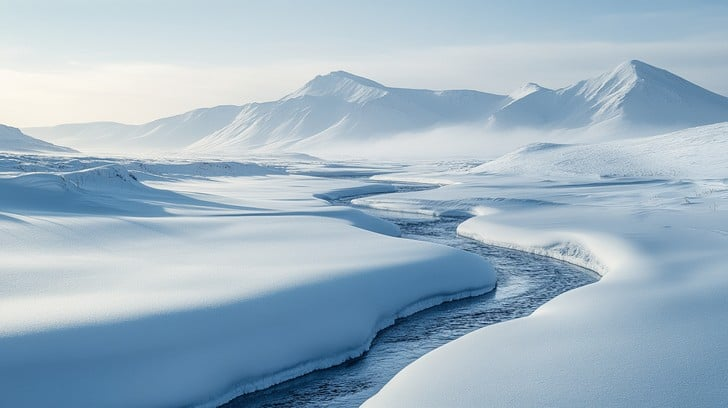 Calming Anime Nature Wallpapers That Will Make Your Screen Look Magical Snowy Landscapes and Winter Calm
