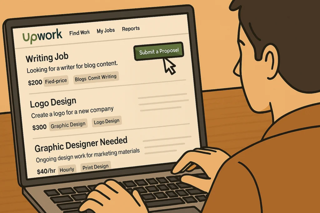 Best Freelance Platforms for Beginners and Pros Freelancer using Upwork job platform