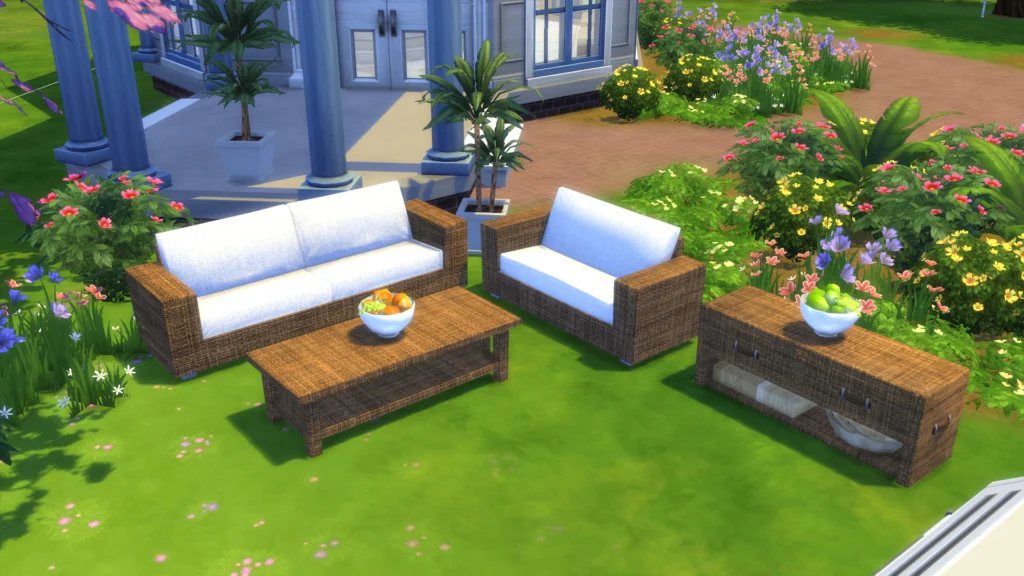 Top Sims 4 Furniture Mods & CC Packs to Transform Your Builds Outdoor and Garden Furniture Mods