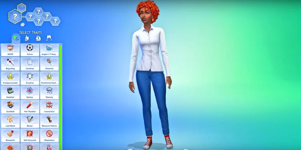 40+ Best Sims 4 Mods for 2025 – Ultimate Collection by SnootySims Sims 4 Create-a-Sim screen with added personality traits